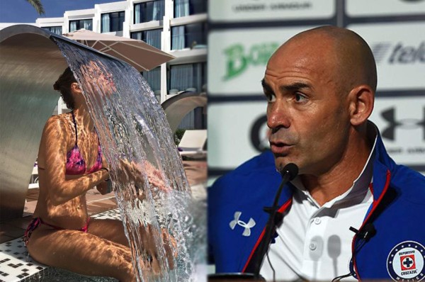 Paco Jémez, técnico del Cruz Azul pide respeto para su encantadora hija Nadia