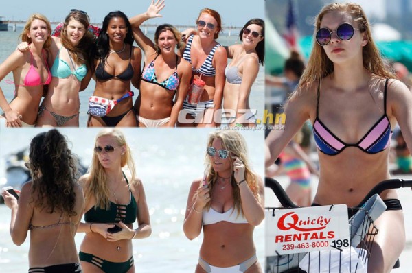 Las bellezas que calientan Fort Myers, lugar donde se concentra Honduras