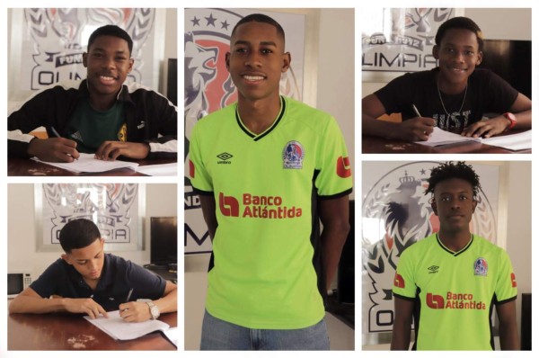 Olimpia piensa en el futuro y ficha cinco jóvenes promesas para su equipo de reservas