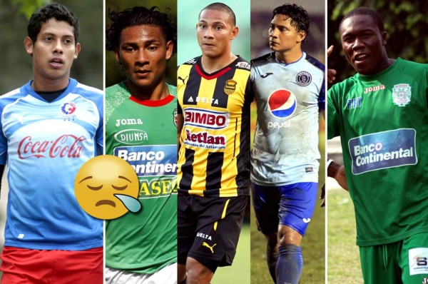 Liga Honduras: Estuvieron en dos o más clubes grandes y decepcionaron