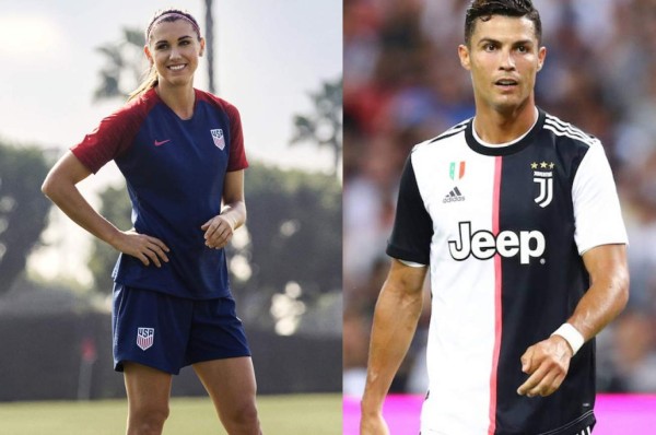 Alex Morgan lanza una dura indirecta a Cristiano Ronaldo por su caso de violación