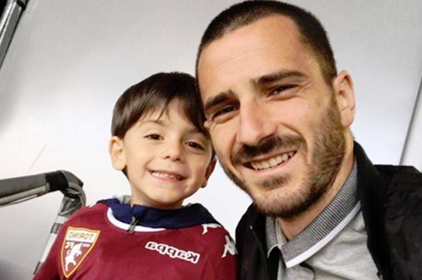 Leonardo Bonucci, el padre que da el ejemplo al mundo