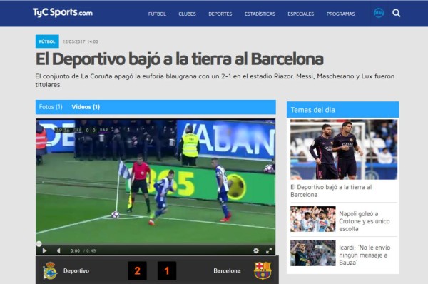 Prensa internacional critica al Barcelona, que pasó de lo sublime a lo ridículo
