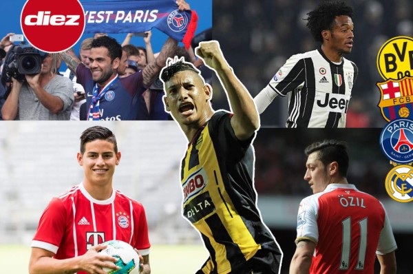 RUMORES Y FICHAJES: ¡Bryan Acosta a Europa; Özil define su futuro y James con inédito número!