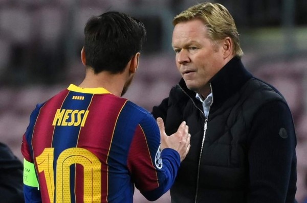 Koeman le responde al PSG tras la portada de France Football sobre Messi y su destino