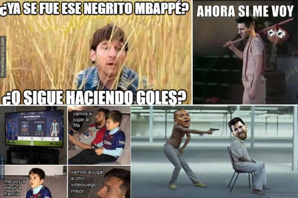 Mbappé aterroriza a Messi en los memes del Mundial de Rusia 2018&nbsp;&nbsp;