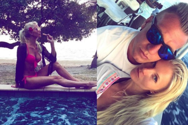 Las lujosas vacaciones de Maxi López y su tremenda novia sueca