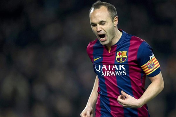 Iniesta estará en el Clásico frente al Real Madrid