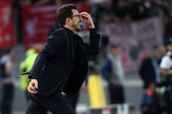 Eusebio Di Francesco: 'Estoy enfadado porque podíamos cumplir un sueño'