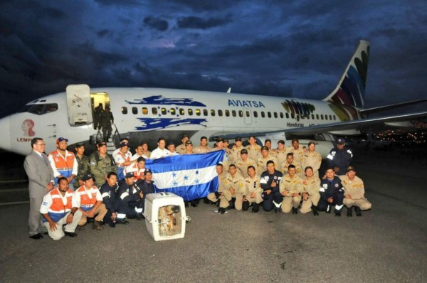 Bomberos hondureños fueron albergados tras nuevo terremoto en México