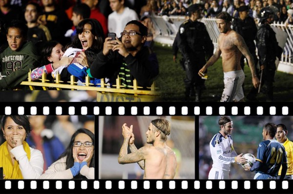 El día que David Beckham volvió 'locas” a las mujeres en el Nacional cuando vino a Honduras