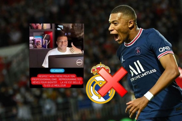 Lo tuvo que borrar: El mensaje que reposteó Mbappé tras su fichaje frustrado por el Real Madrid