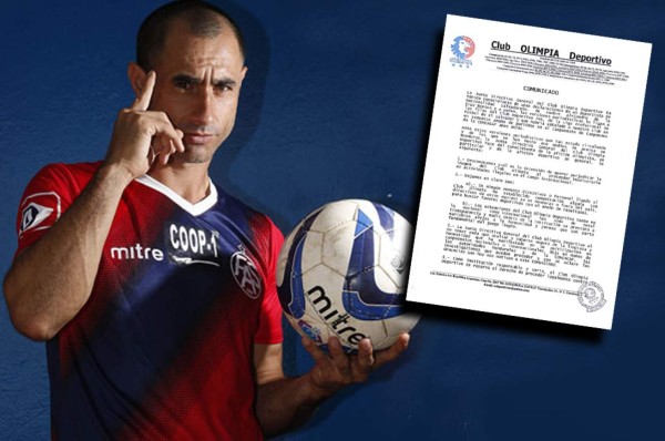 El comunicado de Olimpia tras acusaciones de amaño de exjugador del FAS