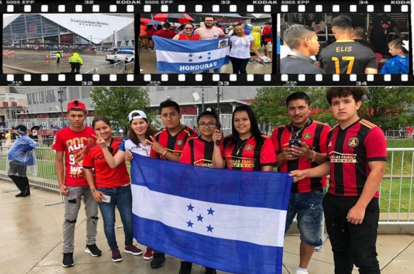 Juego de las Estrellas: Hondureños ponen el ambiente en el Mercedes-Benz Stadium
