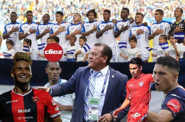Así podría ser la primera convocatoria de Honduras para Qatar 2022