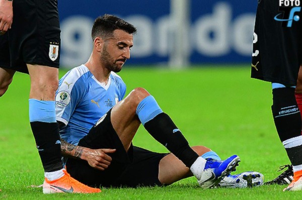 Uruguay pierde a Matías Vecino por el resto de la fase de grupos de la Copa América 2019