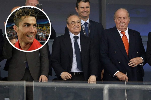 Florentino sobre CR7: 'No es que se vaya a quedar, es que tiene contrato'