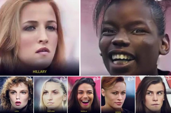 Así se verían las grandes estrellas del fútbol si fuesen mujeres