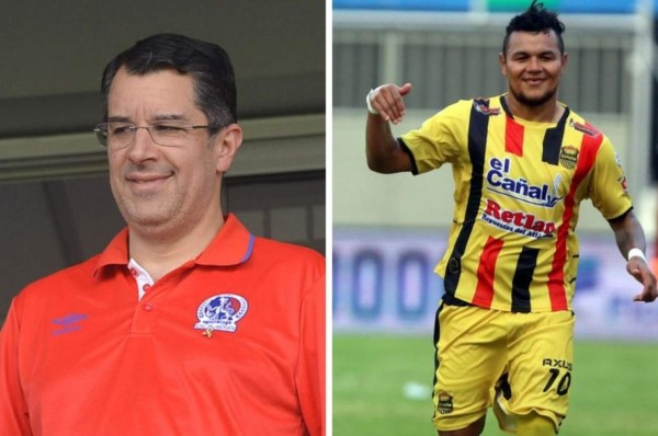 Rafael Villeda, presidente del Olimpia, se pronuncia sobre el posible fichaje de Mario Martínez