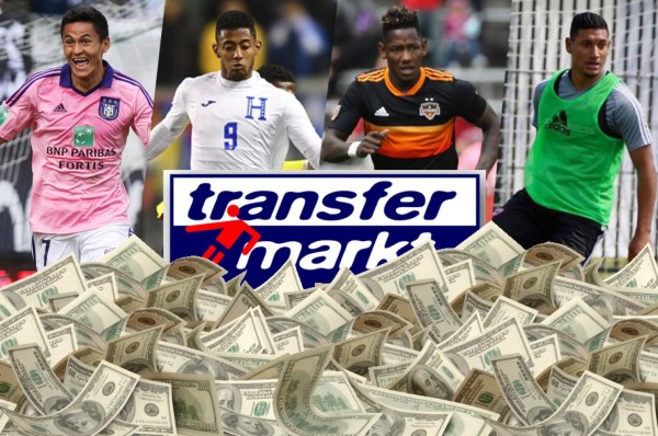 TOP: Los 15 jugadores hondureños más caros en la actualidad, según Transfermarkt