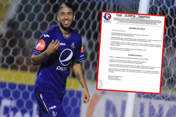 Olimpia se pronuncia tras el terrible fallecimiento de Santiago Vergara