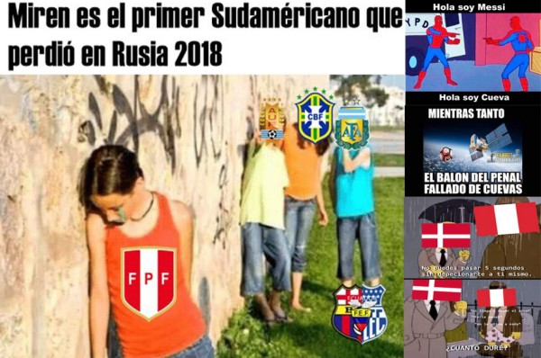Memes atizan contra Christian Cueva tras la derrota de Perú ante Dinamarca