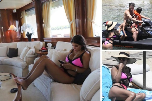 ¡Y tiene 46 años! La modelo libanesa y esposa de Cesc Fábregas deslumbra en sus vacaciones