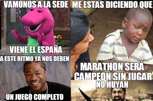 Las burlas al Marathón tras huir del Olímpico y no jugar ante Real España
