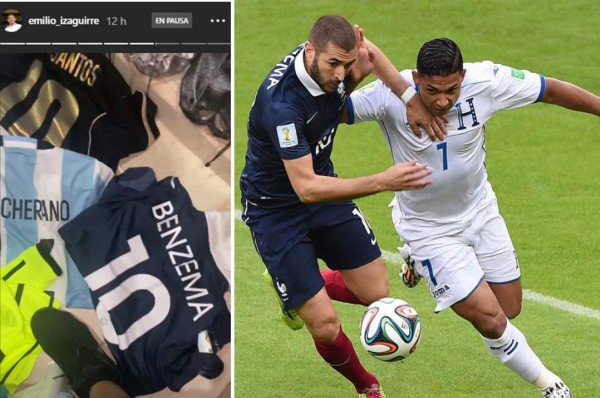 ¡Solos cracks! Emilio Izaguirre muestra su impresionante colección de camisetas