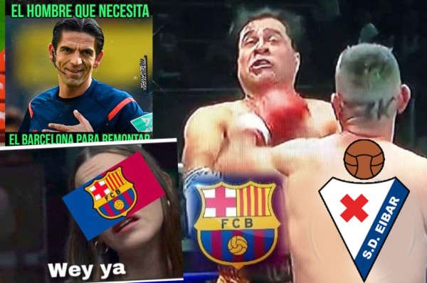 Barcelona se llena de vergüenza y los memes no lo perdonan tras empate ante Eibar