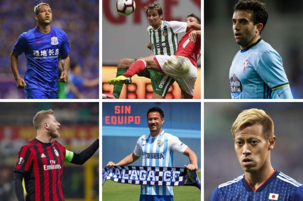 Los 20 futbolistas que no tienen equipo y que pueden fichar gratis por cualquier club del mundo