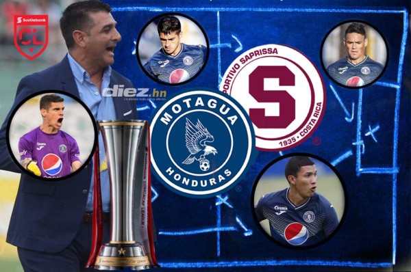 ¡Por el título! El 11 que usaría Motagua ante Saprissa en la final de Liga Concacaf