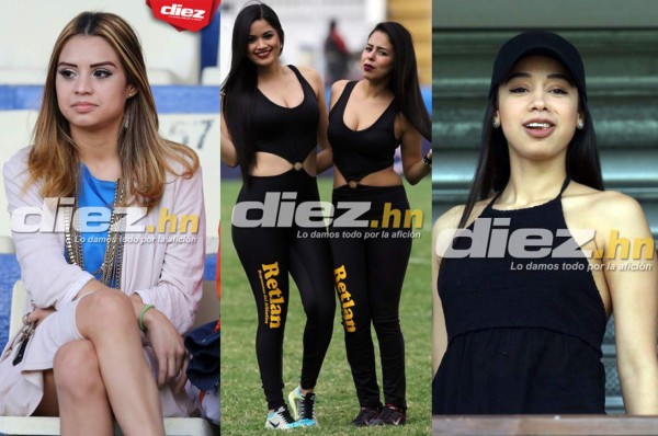 ¡LINDURAS! Las bellas damas que engalanaron el Motagua-Marathón