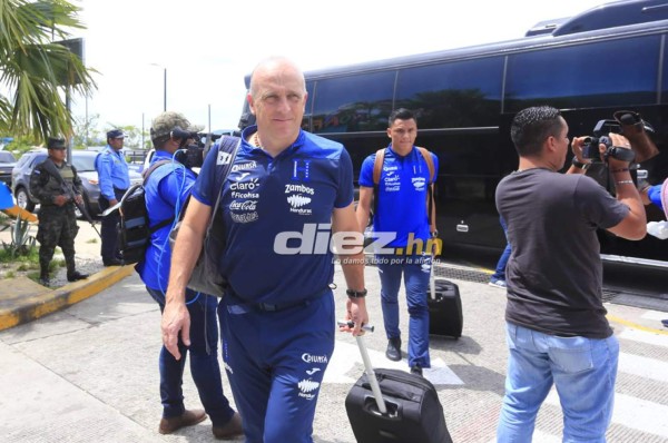 EN FOTOS: Selección de Honduras viajó hacia Trinidad y Tobago para debutar en la Liga de Naciones