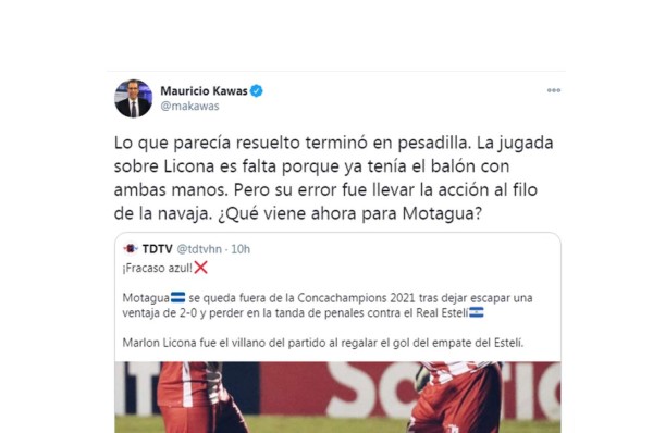 Periodistas tildan de 'bochorno' y 'vergüenza' el papelón de Motagua ante Real Estelí