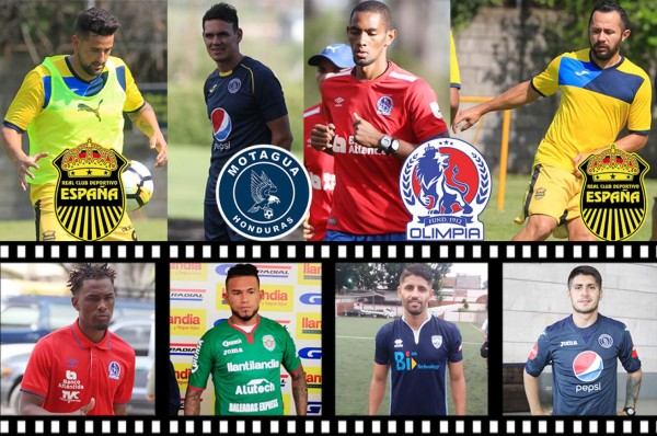 Las caras nuevas del torneo Apertura de la Liga Nacional de Honduras