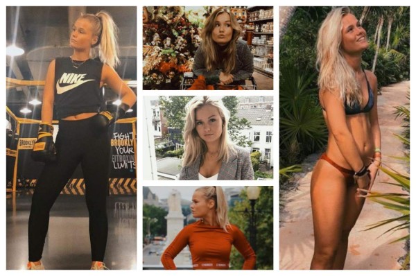 SEXY: Ella es Mikky Kiemeney, la novia del futbolista Frankie de Jong