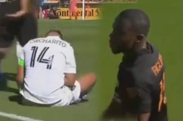 Duelo con Maynor Figueroa, capitán y el ritual: Así fue el incómodo debut de Chicharito Hernández en la MLS &nbsp;&nbsp;