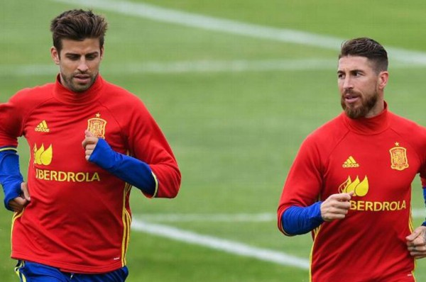 Pique sobre su relación con Ramos: ''Nos llevamos fenomenal''