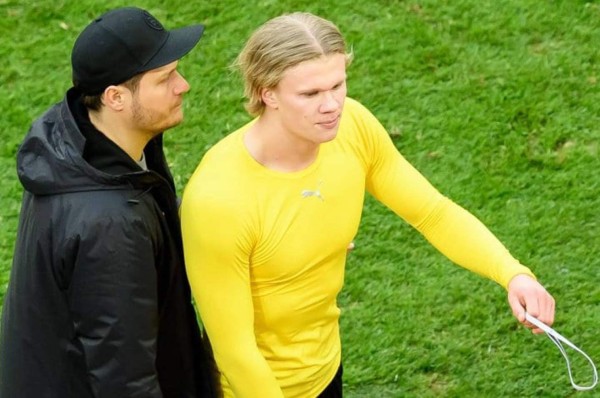 Haaland pide perdón por tirarle la camiseta a un rival y su tajante respuesta sobre Messi y Cristiano Ronaldo