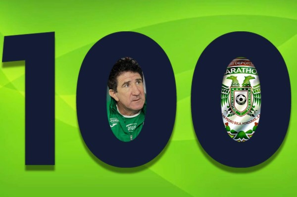 Héctor Vargas cumple 100 partidos al mando de Marathón con aires de título