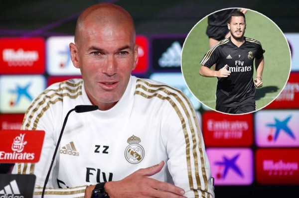 Zidane confirma la baja de Hazard y se refiere a las posibles salidas en el mercado invernal
