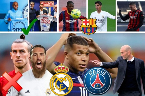 Mercado: Bajas oficiales en Barcelona, millonaria oferta a Mbappé y el fichaje de Sergio Ramos