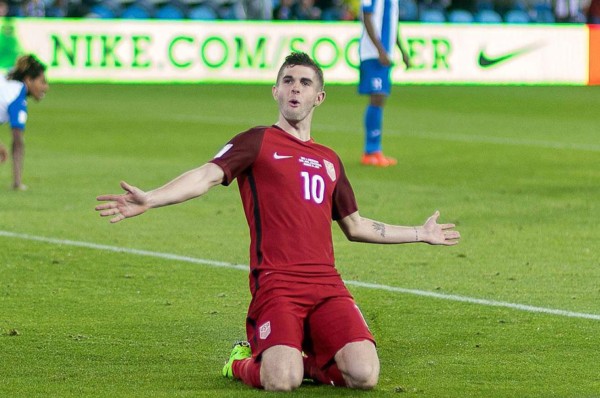 Christian Pulisic el mejor futbolista estadounidense del 2017