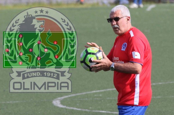 Cambio de planteamiento: Así sería el primer 11 del renovado Olimpia de Keosseián&nbsp;&nbsp;