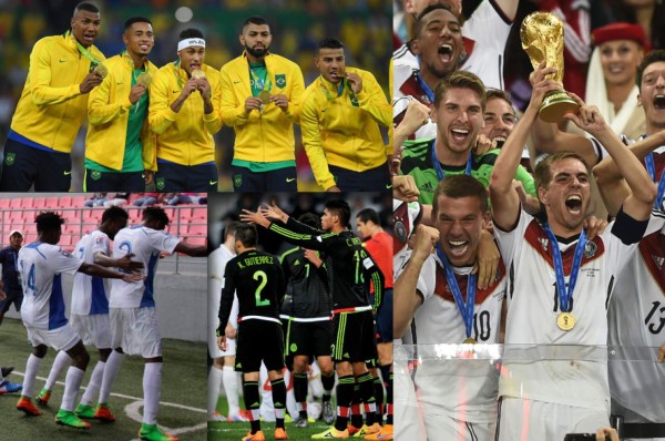 Honduras, Brasil, Alemania y México con récord de clasificaciones a mundiales