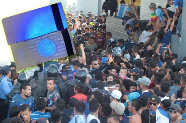 Motagua envió a la Fiscalía, pruebas de la falsificación de boletos en la final