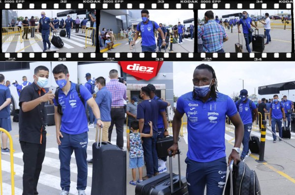¡Con mucha ilusión! Así partió la Selección de Honduras a Denver para enfrentar a EUA en el Final Four