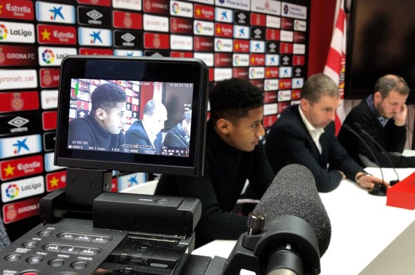 ¡Girona FC presenta al delantero hondureño Antony 'Choco' Lozano!