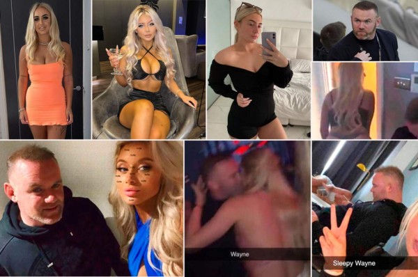 Pasa la noche con tres mujeres y ellas filtran las fotos por Snapchat: el último escándalo de Wayne Rooney